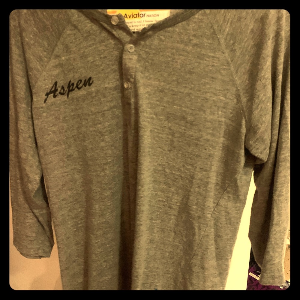 Aviator Nation 3/4 Sleeve Baseball T-Shirt